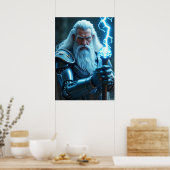 Cyber Zeus: Lord of Thunder Poster (Küche)