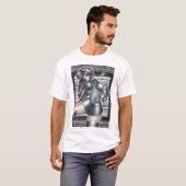 Cyberanime-Mädchen T-Shirt (Vorne ganz)
