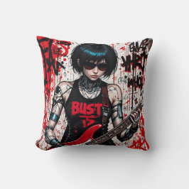 CyberBass Rebellion-Kissen Kissen