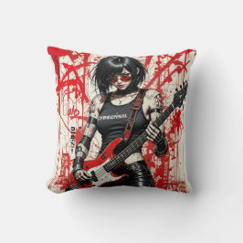 CyberBass Rebellion-Kissen Kissen