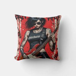 CyberBass Rebellion-Kissen Kissen