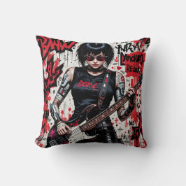 CyberBass Rebellion-Kissen Kissen