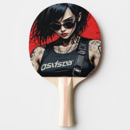 CyberBass Rebellion Ping Pong Paddle Tischtennis Schläger