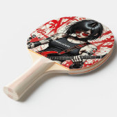 CyberBass Rebellion Ping Pong Paddle Tischtennis Schläger (Vorderseite)