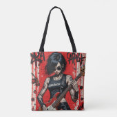 CyberBass-Rebellion Schulter-Tasche Tasche (Rückseite)