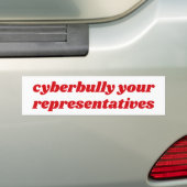 Cyberbully Ihre Repräsentanten Autoaufkleber (Auf Auto)