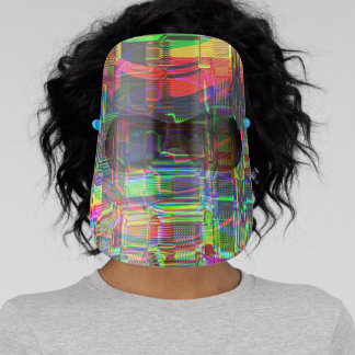 Cyberdazze Anti-Facial Recognition Gesichtspunkt # Gesichtsvisier
