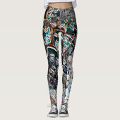 Cyberdazze Anti-Facial Recognition Leggings #3 (Vorderseite)