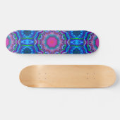 Cyberdelic Kaleidoskop-Skateboard Skateboard (Horizontal)