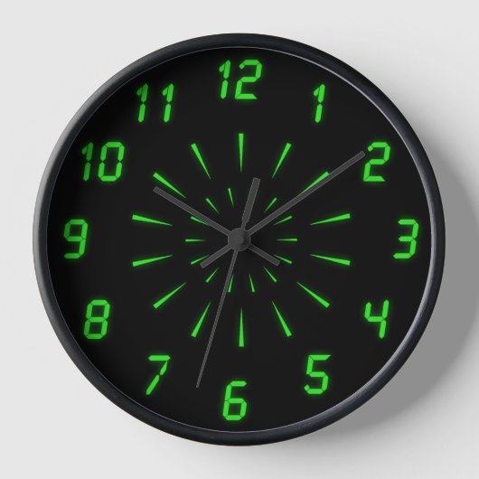Cyberdelic Wall Clock Wanduhr (Vorderseite)