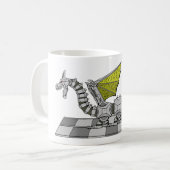 Cyberdrache Kaffeetasse (Vorderseite Links)