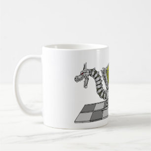 Cyberdrache Kaffeetasse