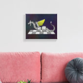 Cyberdrache Leinwanddruck (Insitu (Wohnzimmer))