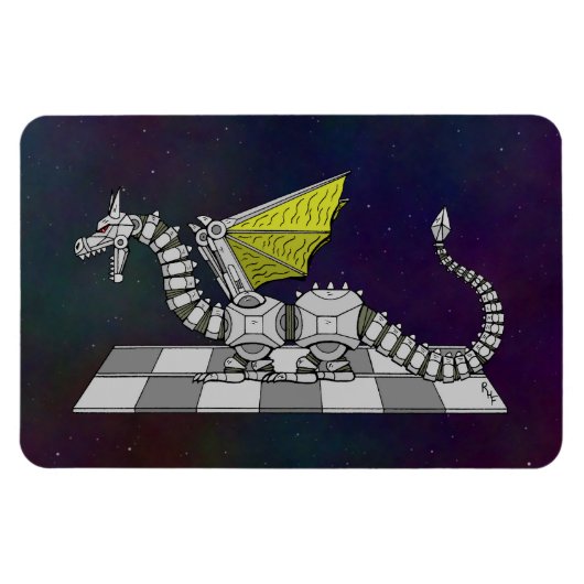 Cyberdrache Magnet (Horizontal)