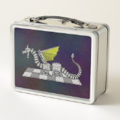 Cyberdrache Metall Lunch Box (Rückseite)