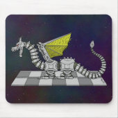 Cyberdrache Mousepad (Vorne)