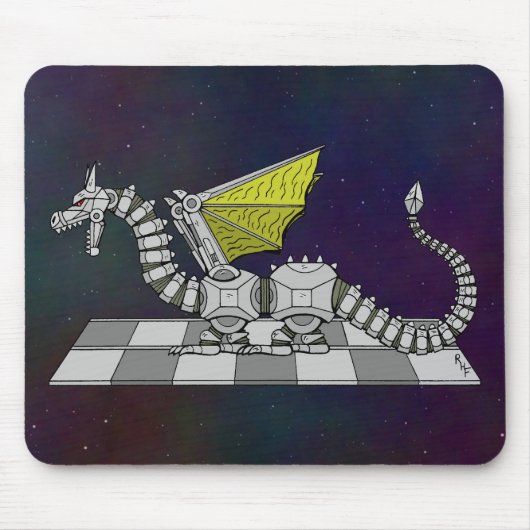 Cyberdrache Mousepad (Vorne)