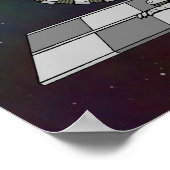 Cyberdrache Poster (Ecke)