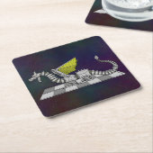 Cyberdrache Rechteckiger Pappuntersetzer (angewinkelt)