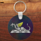 Cyberdrache Schlüsselanhänger (Vorderseite)