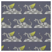 Cyberdrache Stoff (Muster)