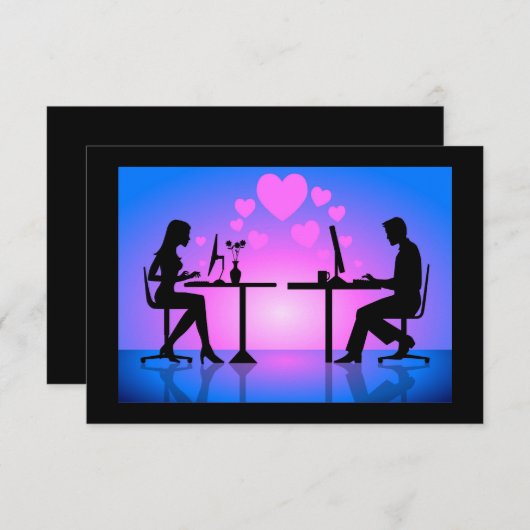 Cybereinladung Einladung (Vorne/Hinten)