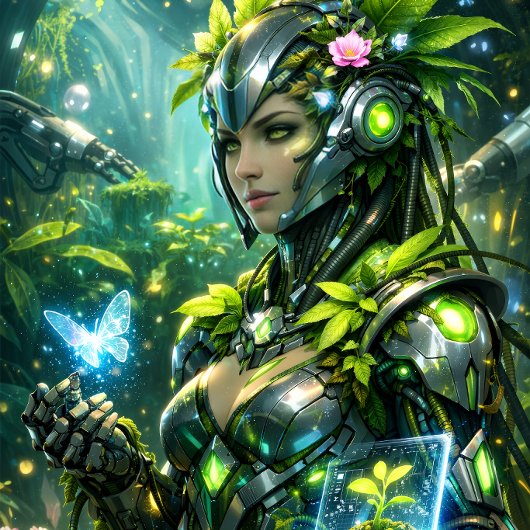 Cyberflora-Wächterin Puzzle