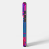 Cybergitter: Ein Lichtspektrum Case-Mate iPhone Hülle (Rückseite / Links)