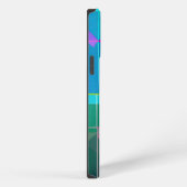 Cybergitter: Ein Lichtspektrum iPhone Hülle (Rechte Seite)