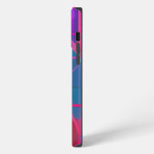 Cybergitter: Ein Lichtspektrum iPhone Hülle (Linke Seite)