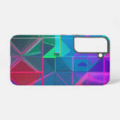 Cybergitter: Ein Lichtspektrum Samsung Galaxy Hülle (Rückseite (Horizontal))