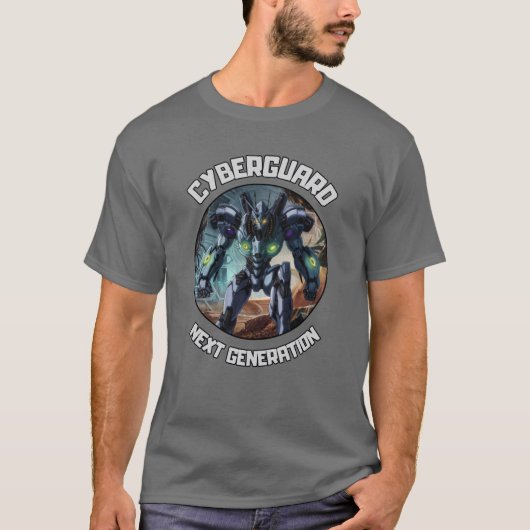 Cyberguard der nächsten Generation: Digital Sentin T-Shirt (Vorderseite)