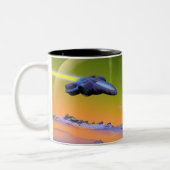 Cyberian Flug-Tasse Zweifarbige Tasse (Links)