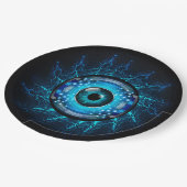 Cyberkreuz Pappteller (Schrägansicht)