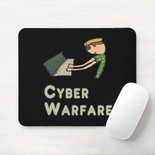 Cyberkrieg Mousepad (Mit Mouse)