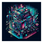 Cybernetic Dreamscape Poster (Vorderseite)