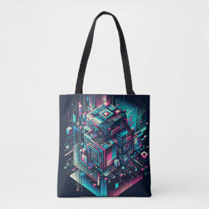 Cybernetic Dreamscape Tasche