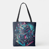 Cybernetic Dreamscape Tasche (Rückseite)