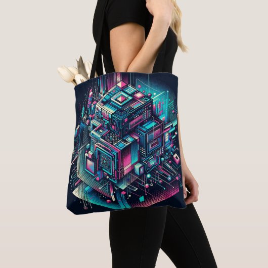 Cybernetic Dreamscape Tasche (Von Nahem)