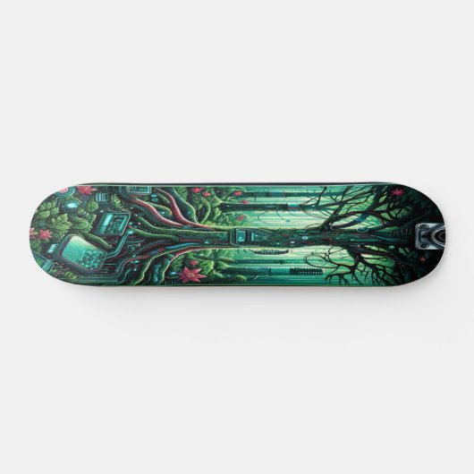 "Cybernetic Grove Deck" Skateboard (Horizontal)