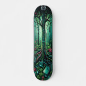 "Cybernetic Grove Deck" Skateboard (Vorne)