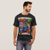 Cybernetic Knight: The Journey of Nations T-Shirt (Vorne ganz)