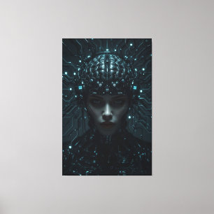 Cybernetic Neuronal Entity Leinwanddruck
