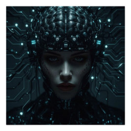 Cybernetic Neuronal Entity Poster