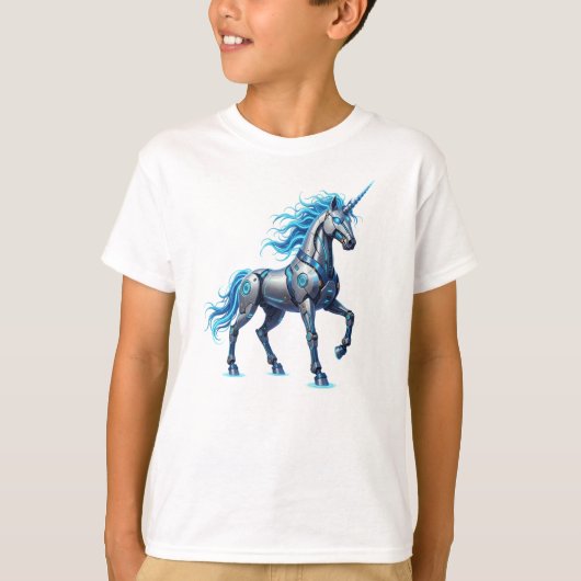 Cybernetic Unicorn T-Shirt (Vorderseite)
