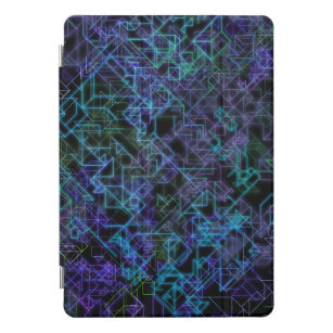 cybernetische Venen in blau und grün: iPad Pro Cover