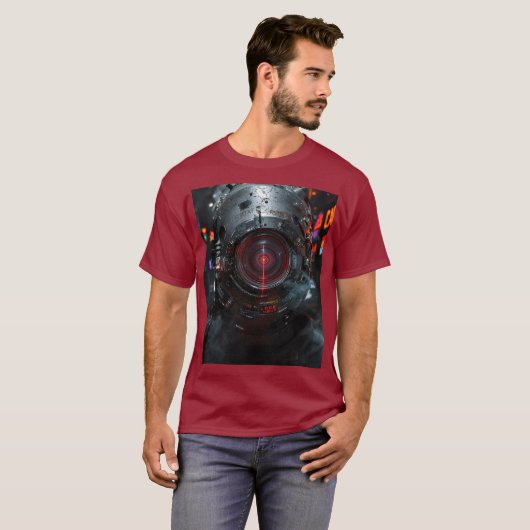 Cybernetische Vision T-Shirt (Vorne ganz)