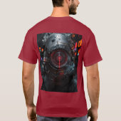 Cybernetische Vision T-Shirt (Rückseite)
