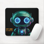 Cyberpunk-AI-Roboter-Mauspad #00002 | AIC Rustyx Mousepad (Mit Mouse)