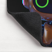 Cyberpunk-AI-Roboter-Mauspad #00003 | AIC Rustyx Mousepad (Ecke)